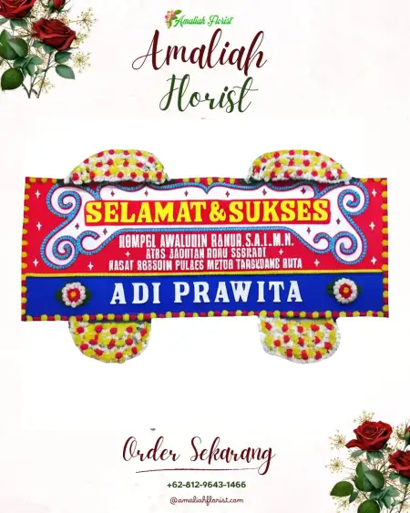 Papan Bunga Ucapan Selamat Kutasirna